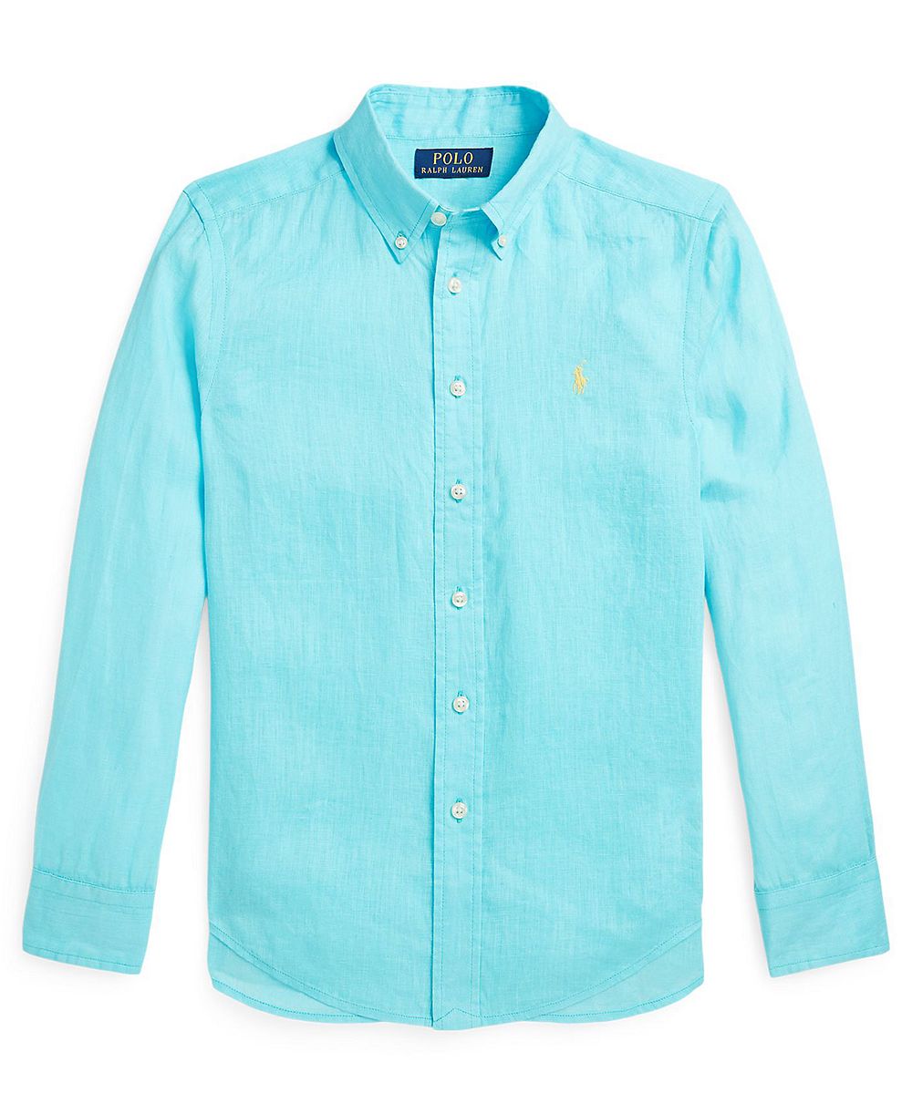 Polo Ralph Lauren Boys' 8-20 Linen Shirt