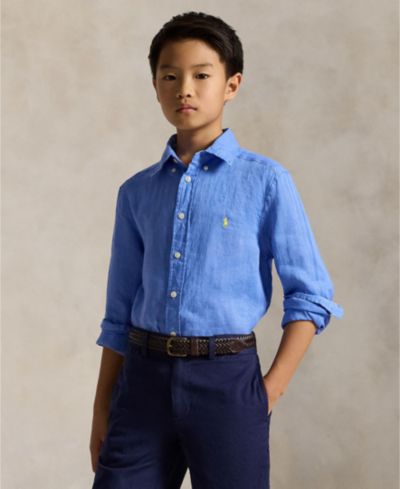 Рубашка Polo Ralph Lauren Boys' 8-20 Linen