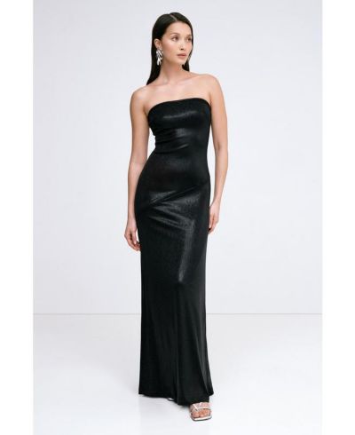 Женское вечернее платье Marcella Women's Ciel Strapless Shiny Jersey Fitted Floor-Length Gown