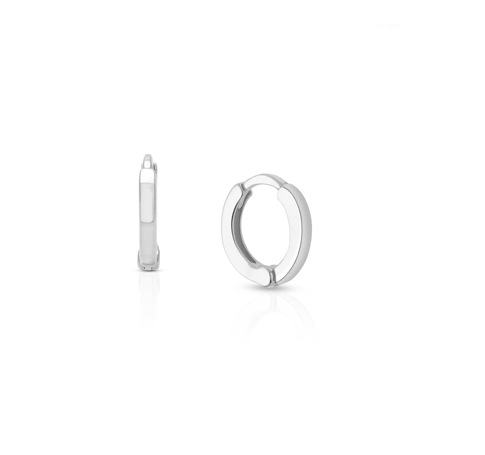 Tiny Blessings 14K Gold Modern Tiny Huggie Hoop серьги