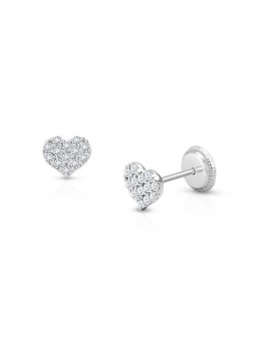 Серьги-гвоздики Tiny Blessings 14K Gold Dearest Heart