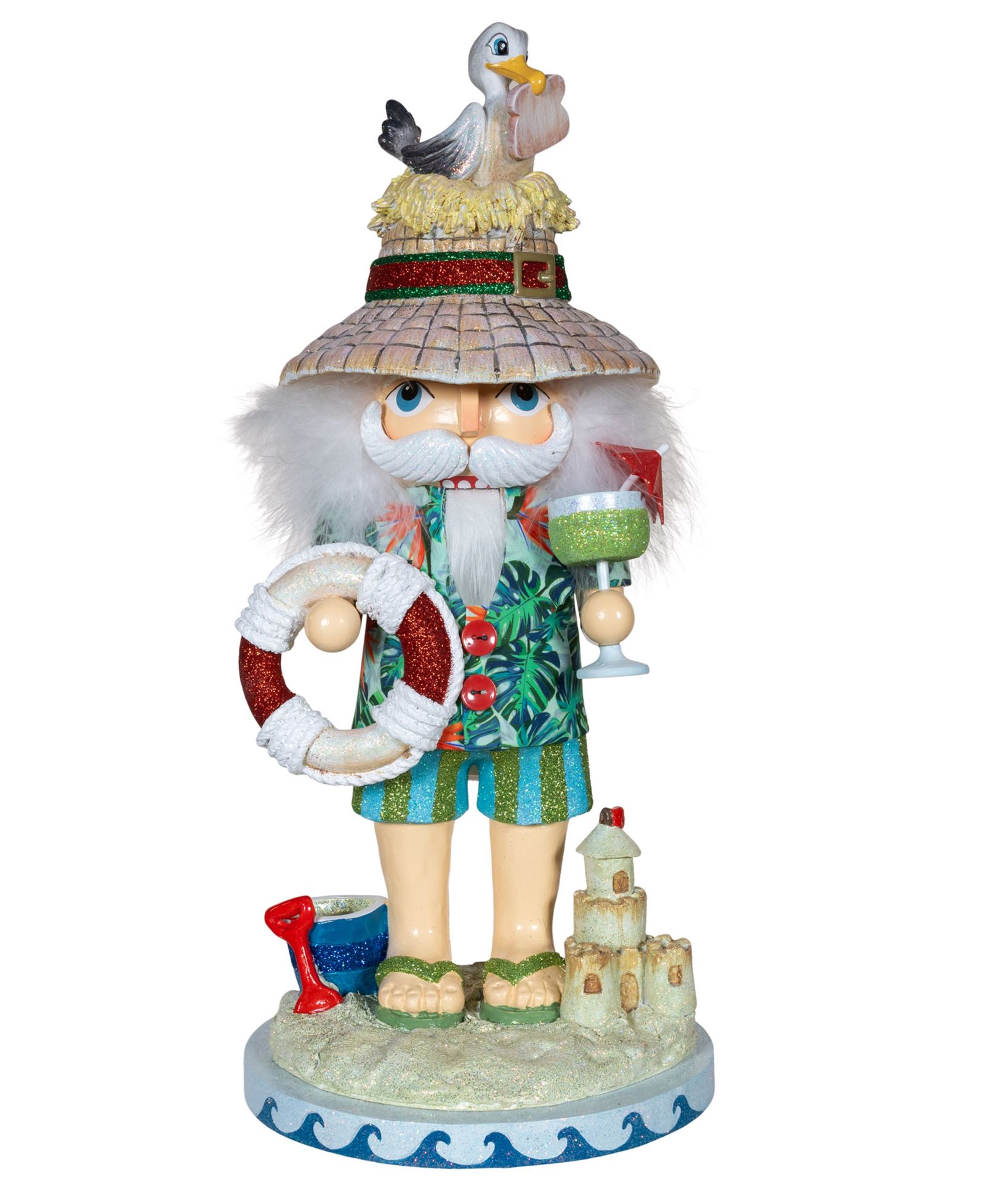 Kurt Adler Nutcracker Hollywood Beach 15-Inch