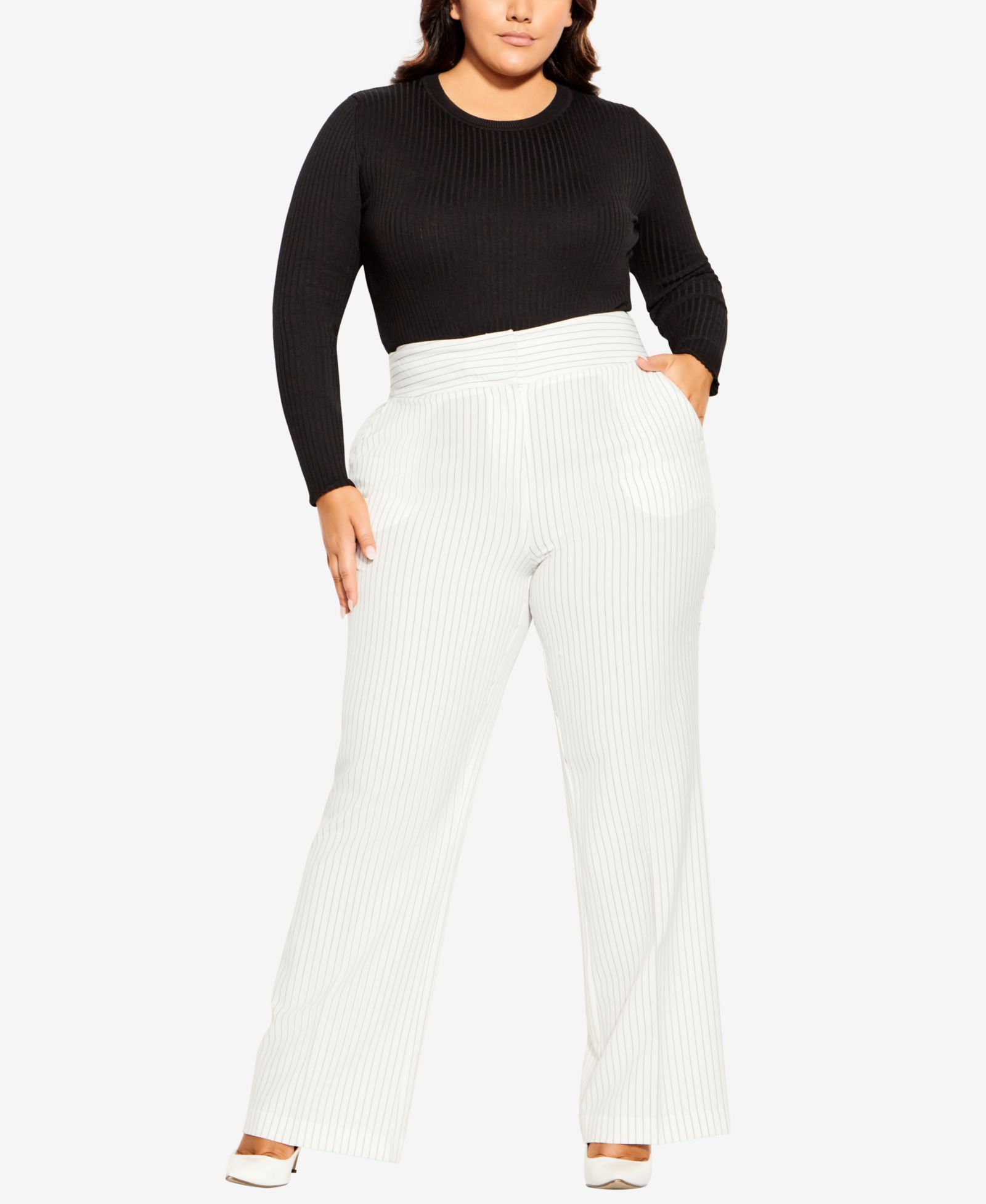 CITY CHIC Plus Size Penelope Wide Leg Pant