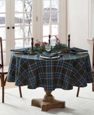 Elrene скатерть Elrene Stowe Tartan в клетку, 84"x 60"