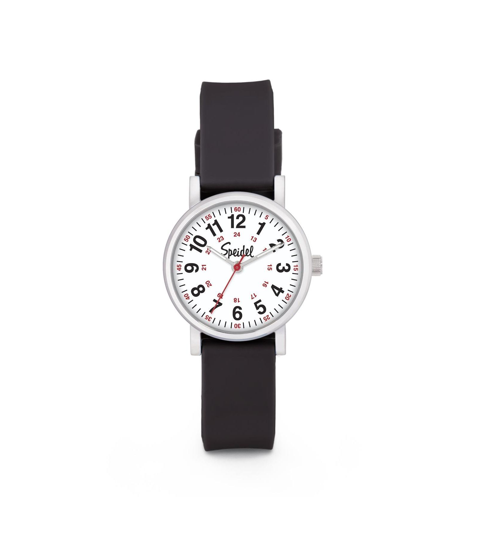 Speidel Women's Scrub Petite Watch for Medical Professionals (28mm) in Wine
