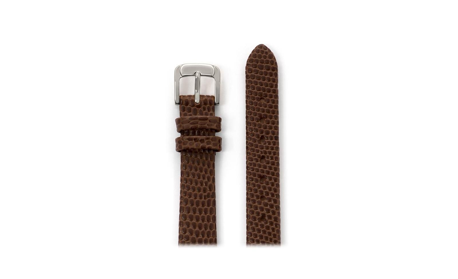 Speidel Ladies Lizard Grain Band 12mm White