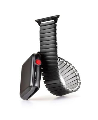 Браслет Speidel Twist-O-Flex, совместимый с Apple Watch (series 1-8), 42/44/45mm, серебристый, размер 6