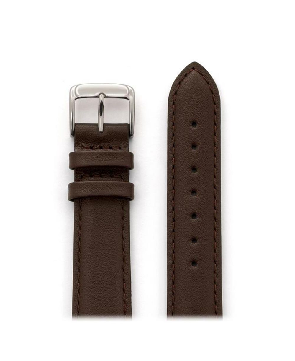 Мужской кожаный ремешок Speidel Stitched Calfskin Leather 18mm Brown