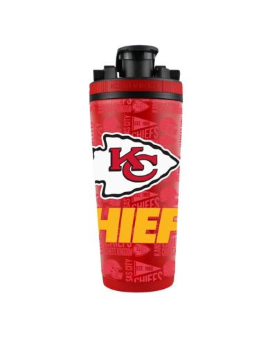 Ice Shaker бутылка для коктейлей 26oz. 4D Stainless Steel Kansas City Chiefs