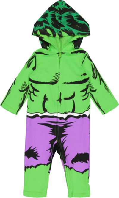 Avengers Baby Boys 0M- 24M Spider-Verse Spider-Man Venom Iron Man Zip Up Cosplay Coverall