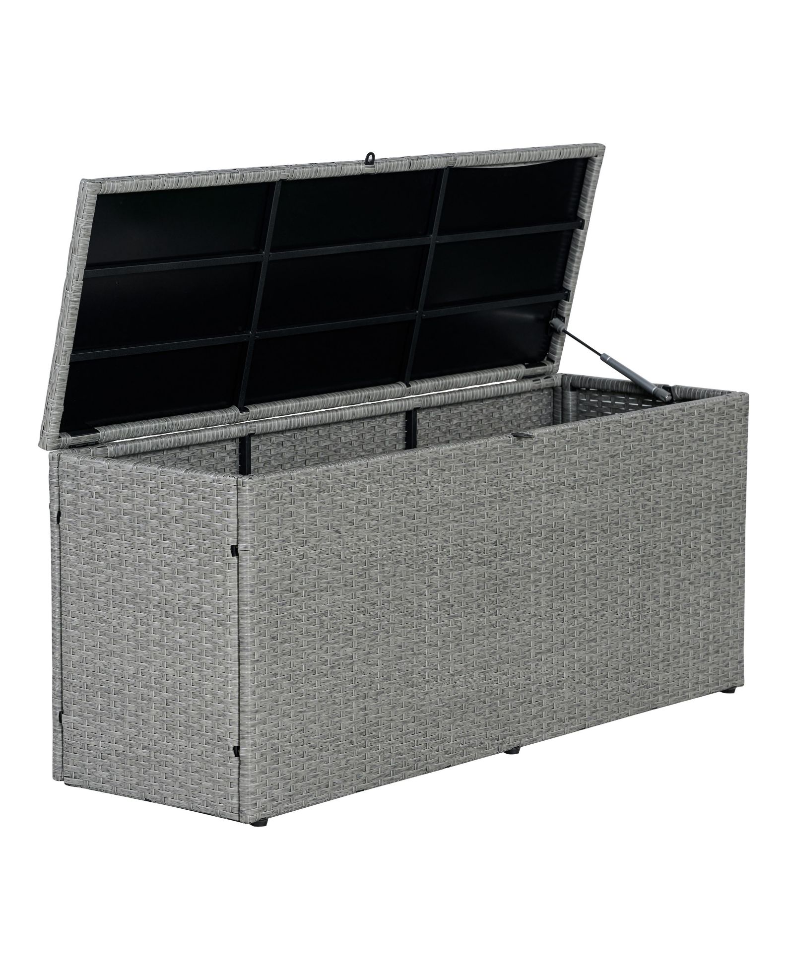 Ящик для хранения Jonathan Y Nino 47.24" Modern Minimalist Outdoor, коричневый