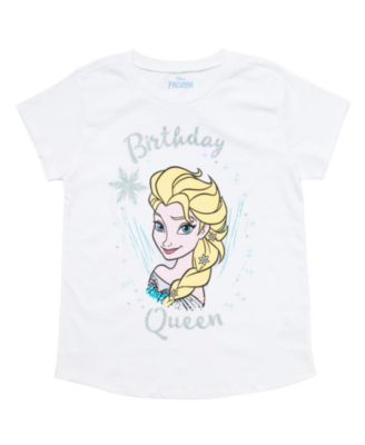 Disney Girls Junior Birthday T-Shirt to (2T - 14-16)