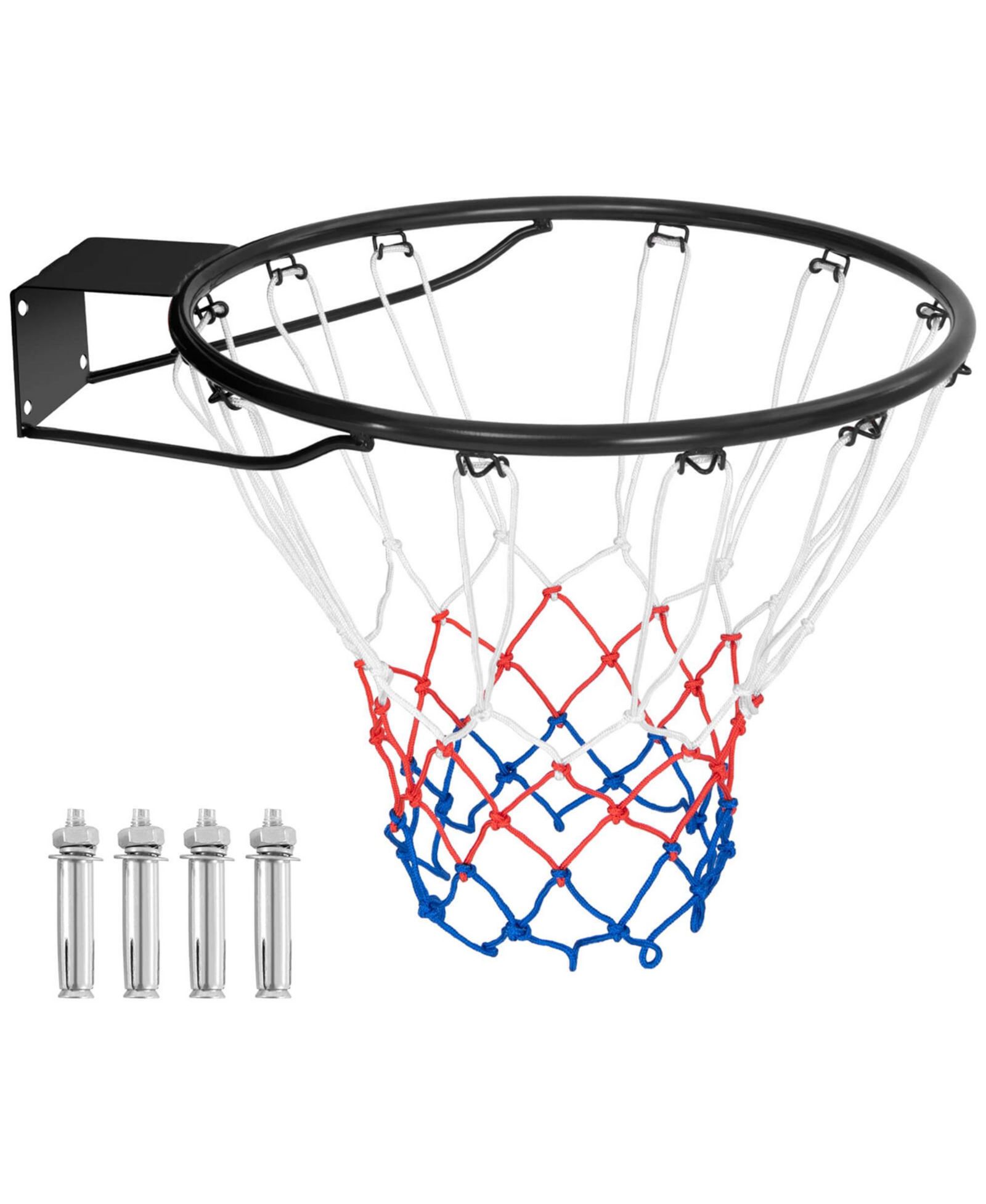 Баскетбольное кольцо Costway 18" Outdoor Dining Table Wall Door Mounted Hoop с сеткой