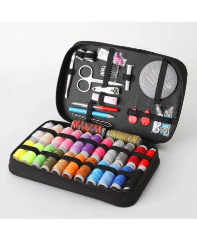 Sewing Kit with Notions Scissor Thread for Travel and Emergency