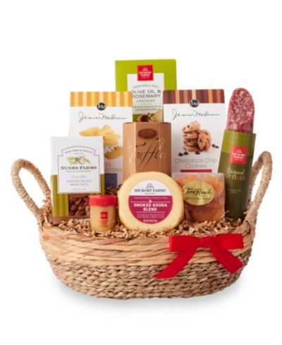 Hickory Farms Подарочная корзина со снеками Sweet Savory, 10 предметов