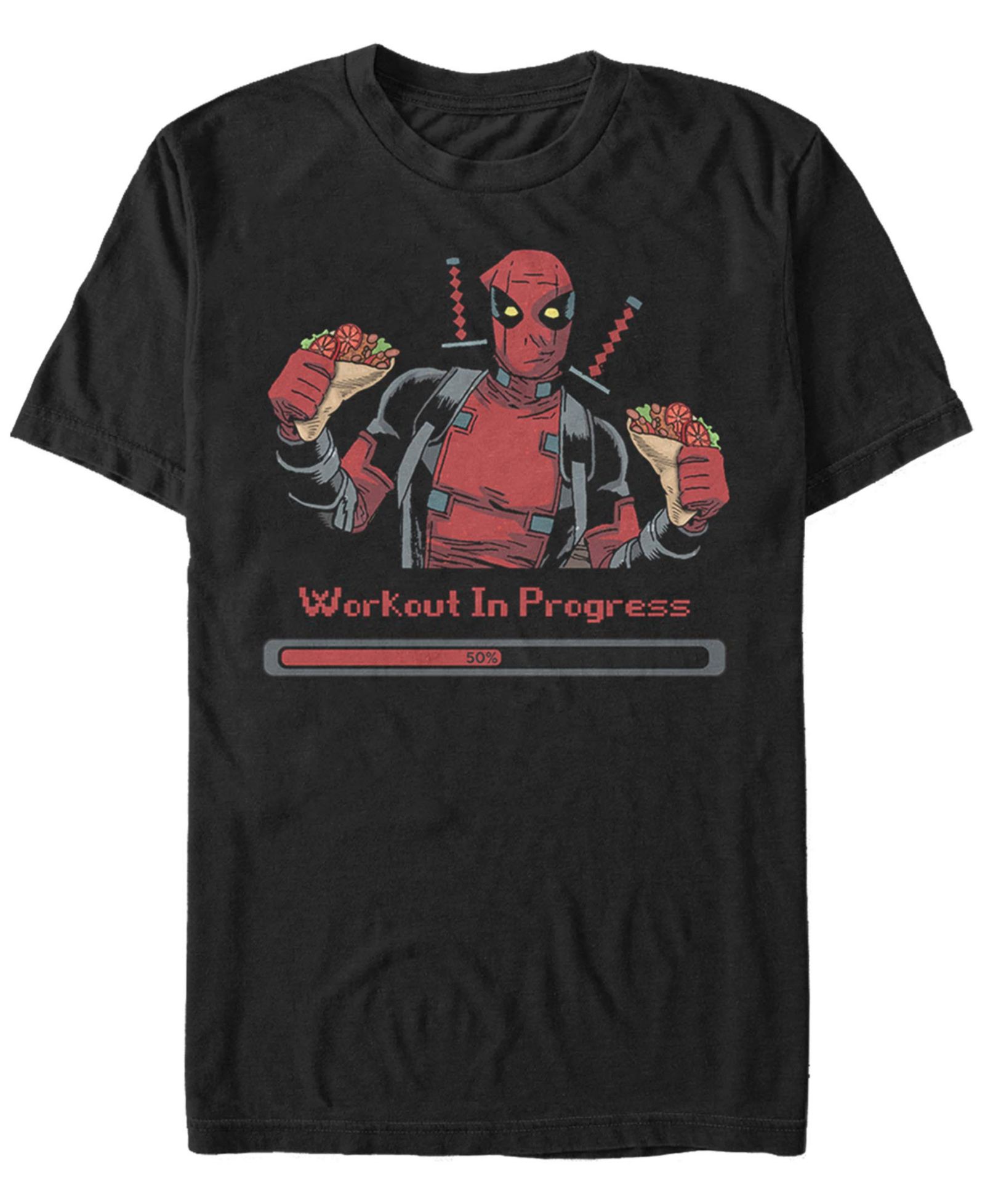 Мужская футболка Fifth Sun DeadPool Progress с коротким рукавом