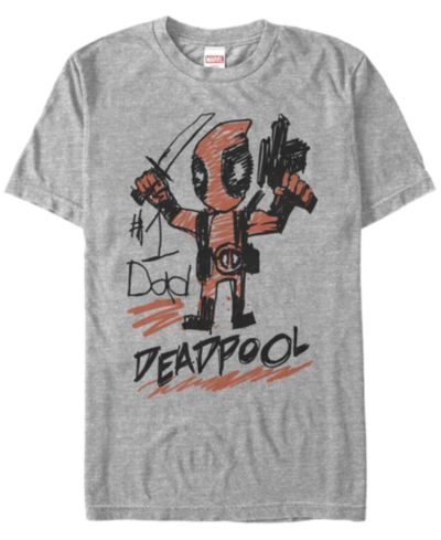 Мужская футболка Fifth Sun Deadpool Dad с коротким рукавом