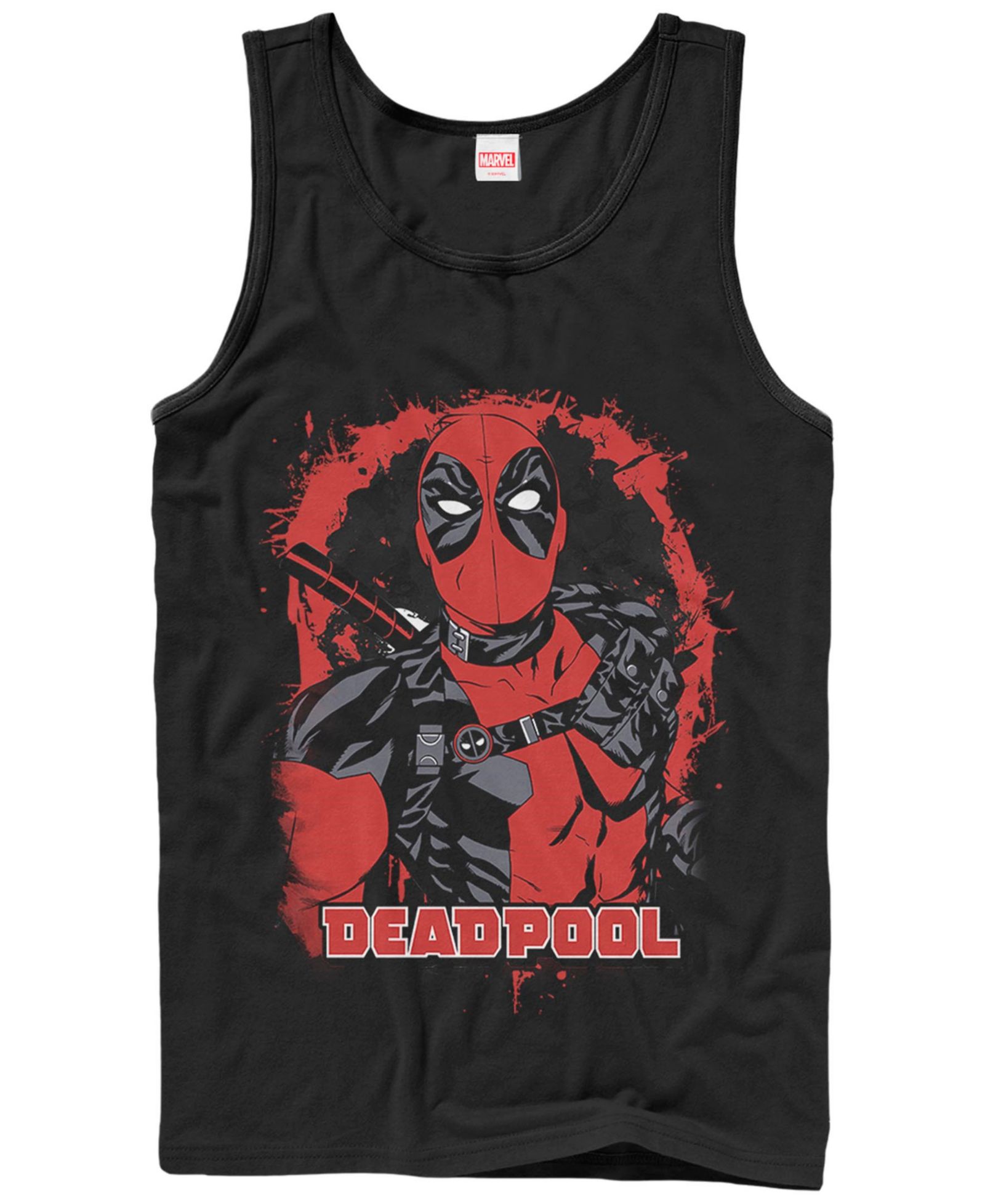 Fifth Sun Men's Painted Deadpool Tank