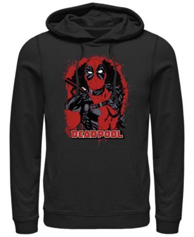 Мужская флисовая толстовка Fifth Sun Men's Painted Deadpool Pullover