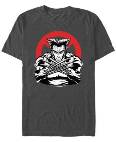 Мужская футболка Fifth Sun Marvel X-Men Wolverine Anime Short Sleeve