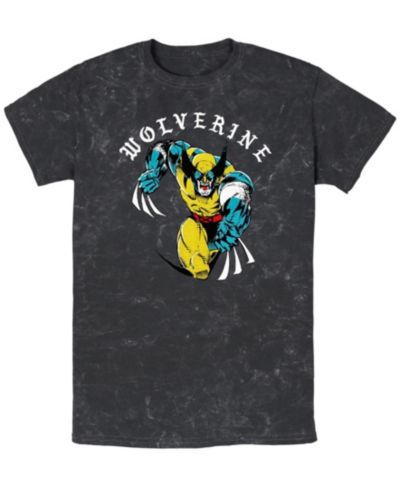 Мужская футболка Fifth Sun Marvel Wolverine Homeslice Short Sleeve Mineral Wash