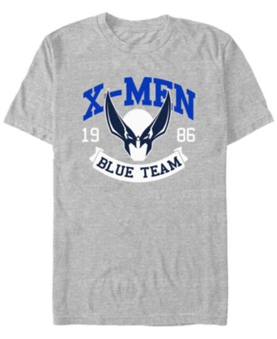 Мужская футболка Fifth Sun X-Men Wolverine Blue Team с коротким рукавом