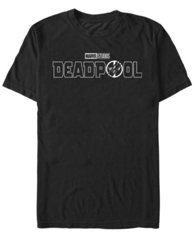 Мужская футболка Fifth Sun Men's Deadpool 3 Line Logo Short Sleeve T-Shirt