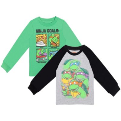 Teenage Mutant Ninja Turtles Toddler Boys Teenage Mutant Ninja (2T-5T) Turtles 2 Pack T-Shirts