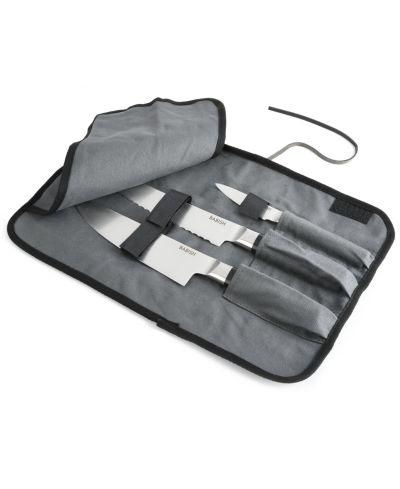 Babish набор столовых приборов из стали Babish German High-Carbon 1.4116, 3 предмета с чехлом