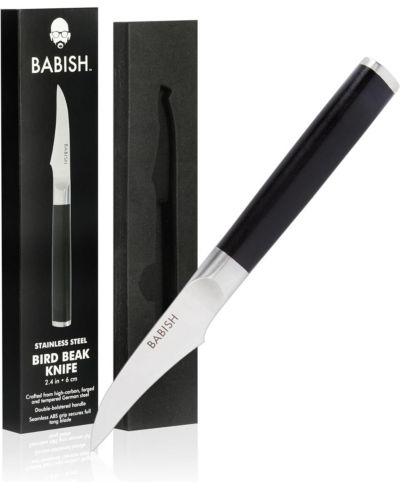 Нож Babish Bird's Beak из немецкой высокоуглеродистой стали 1.4116, 2.5"