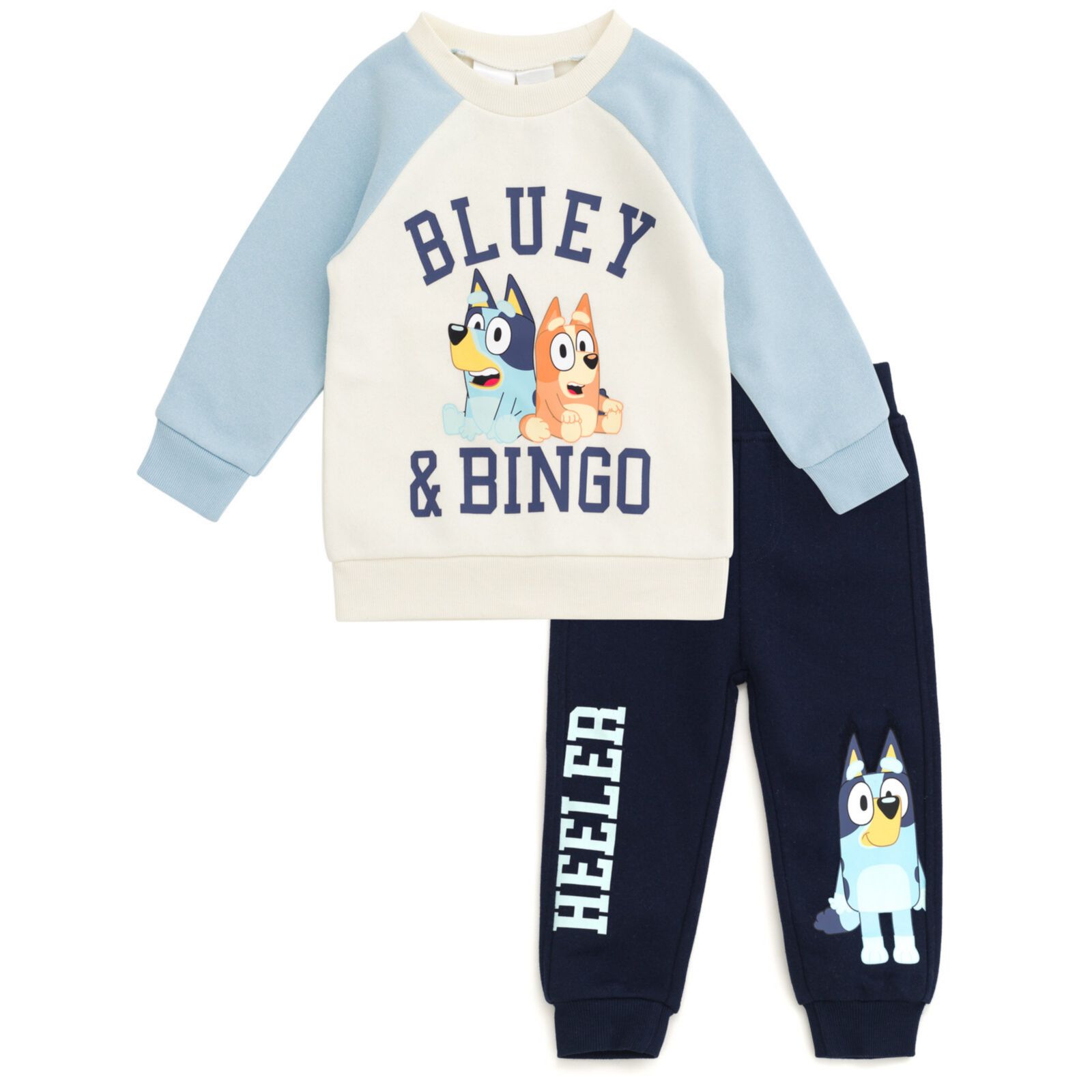 Комплект из 2-х вещей Bluey Girls Fleece Sweatshirt и Pants