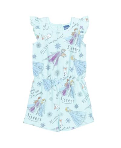 Frozen Girls Disney Princess Moana Sleeveless Romper