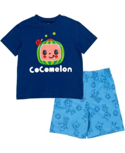 Костюм CoComelon JJ Graphic T-Shirt French Terry Shorts Outfit Set