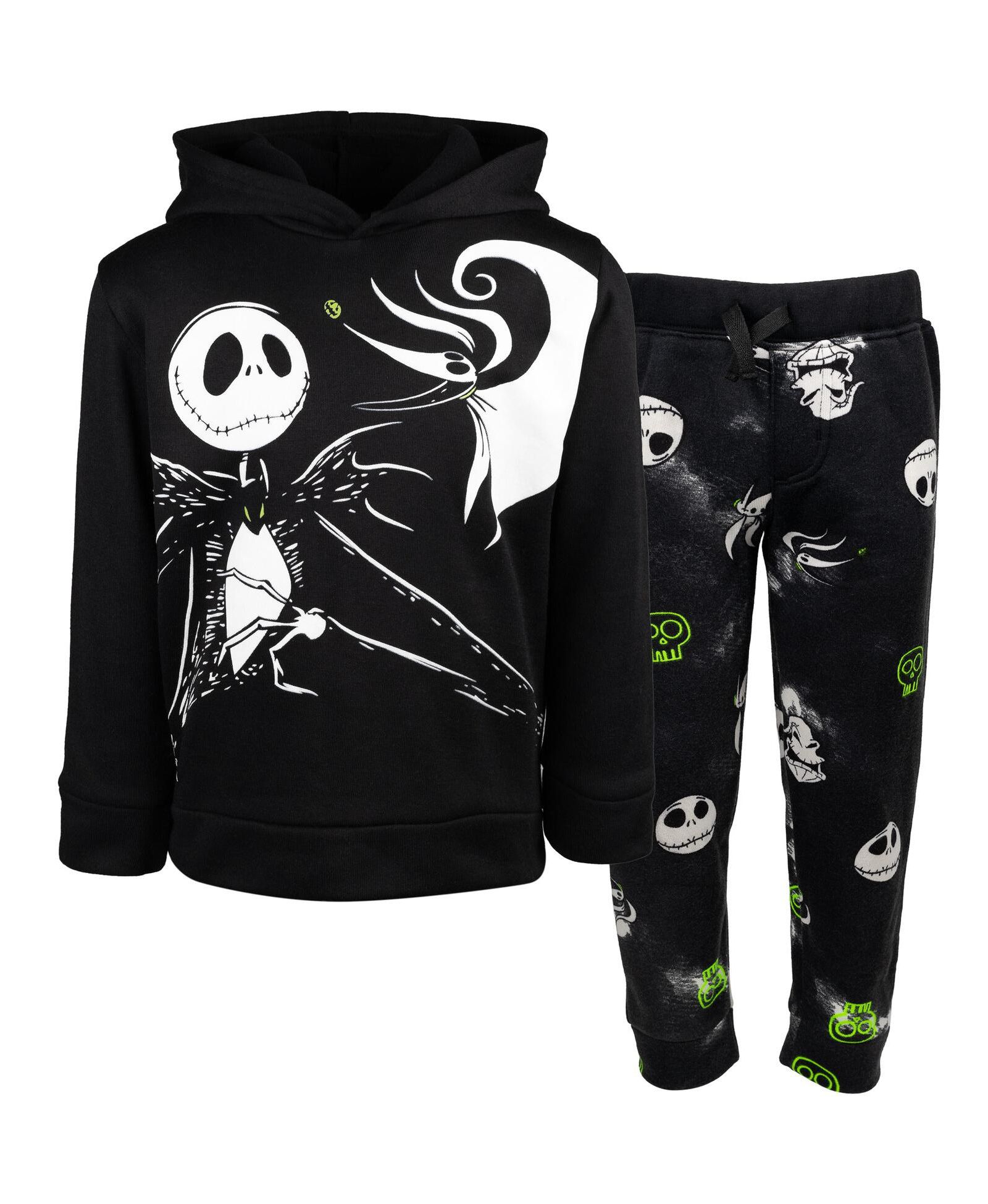 Nightmare Before Christmas комплект из худи и брюк с флисовой подкладкой для мальчиков