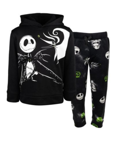 Nightmare Before Christmas комплект из худи и брюк с флисовой подкладкой для мальчиков