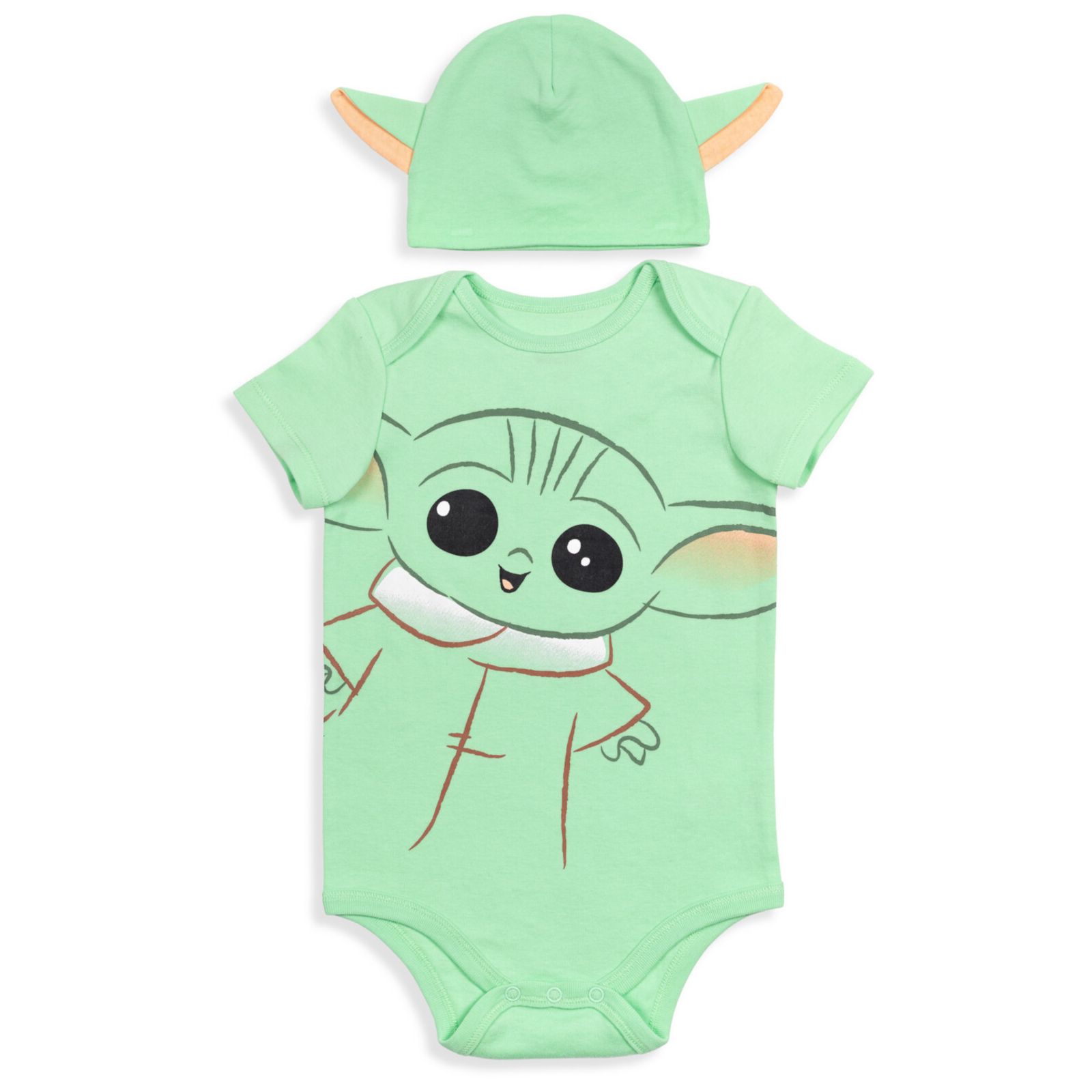 Star Wars Baby Boys Costume Bodysuit and Hat Set