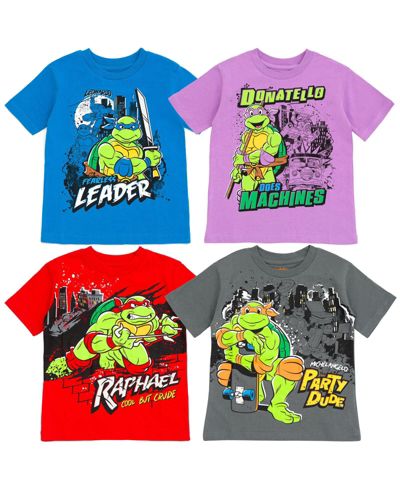 Детский набор футболок Teenage Mutant Ninja Turtles (4 штуки)