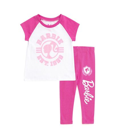 Комплект из футболки и леггинсов Barbie для девочек (6 - 16)