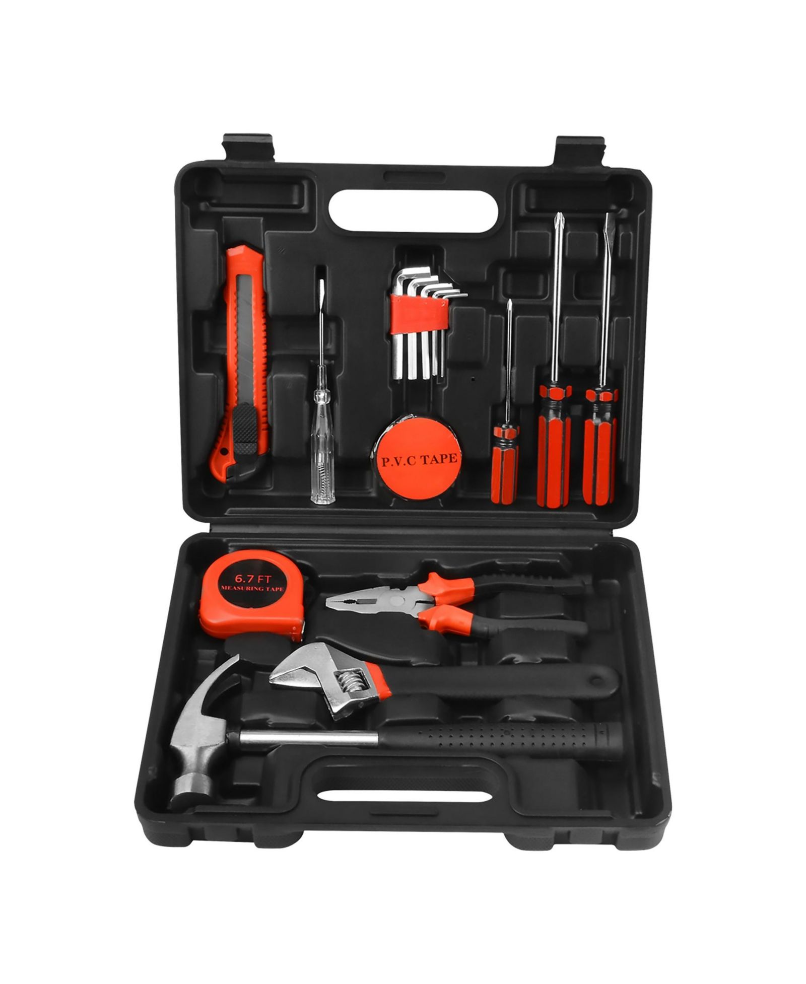 PURSONIC 16-Piece Household Handy Solutions Tool Kit