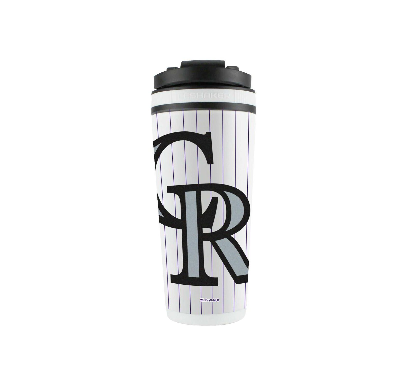 Бутылка для льда Ice Shaker Colorado Rockies 26oz. 4D Stainless Steel