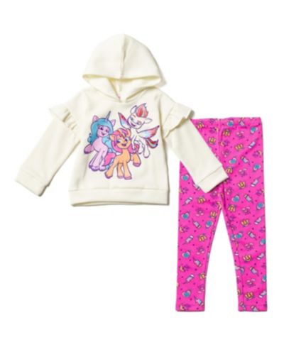 Комплект My Little Pony My Pony Zipp Storm Sunny Starscout Izzy Moonbow Hoodie & Leggings для детей
