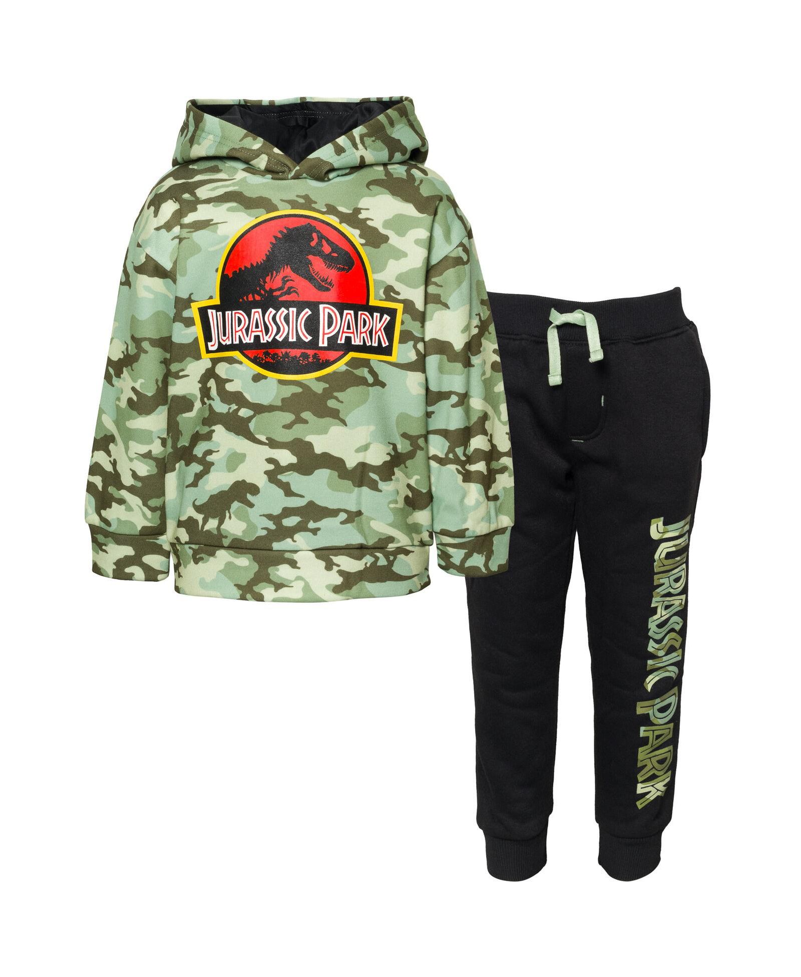 Детский комплект Jurassic Park Jurassic World Dinosaur T-Rex Fleece Pullover Hoodie и брюки