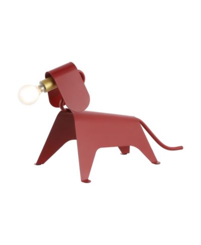 Детский светодиодный светильник Rover 10" Modern Industrial Iron Red