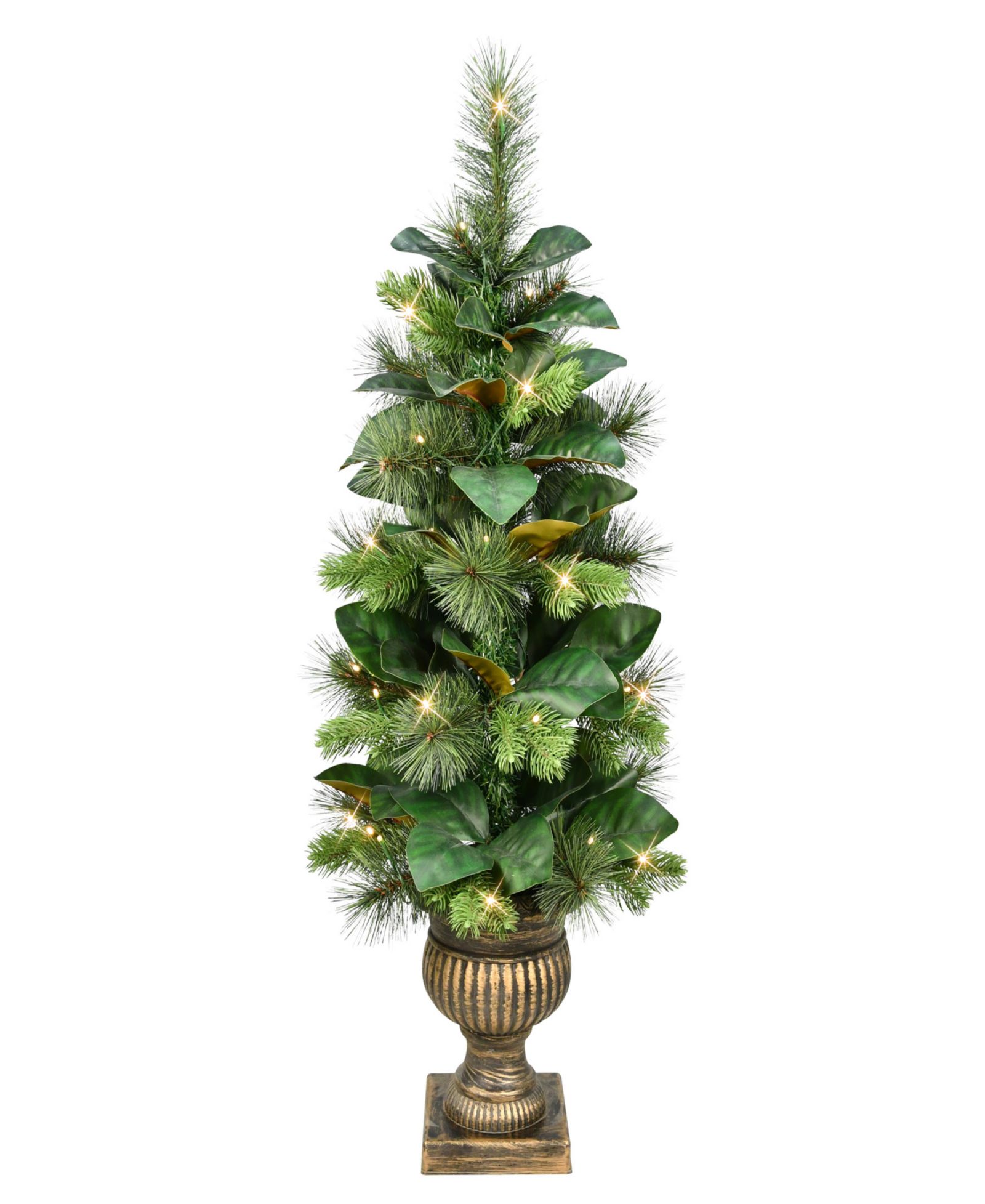 Искусственное дерево Puleo Pre-Lit Potted, 3 ft.