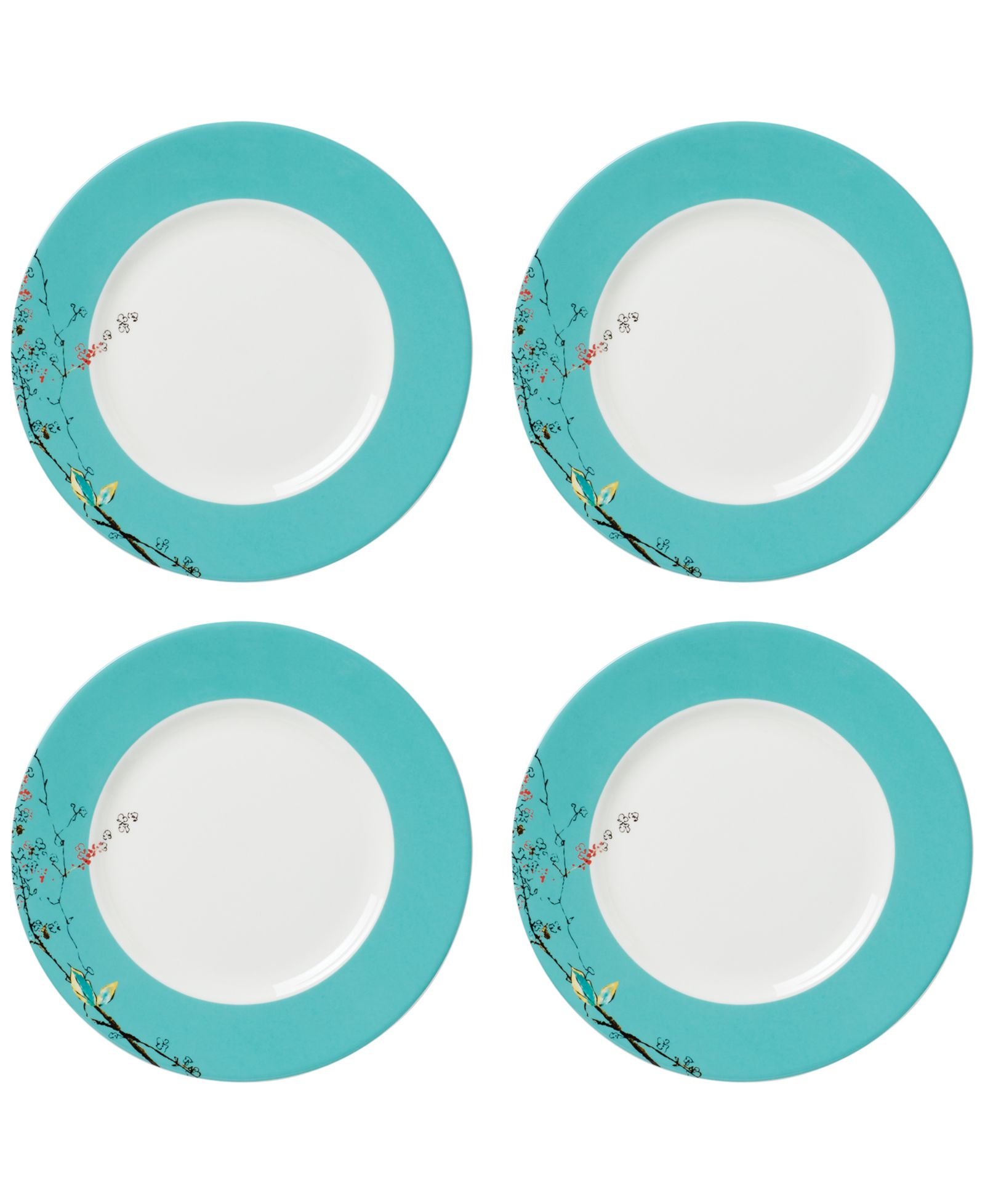 Столовые тарелки Lenox Chirp 4-Piece Set