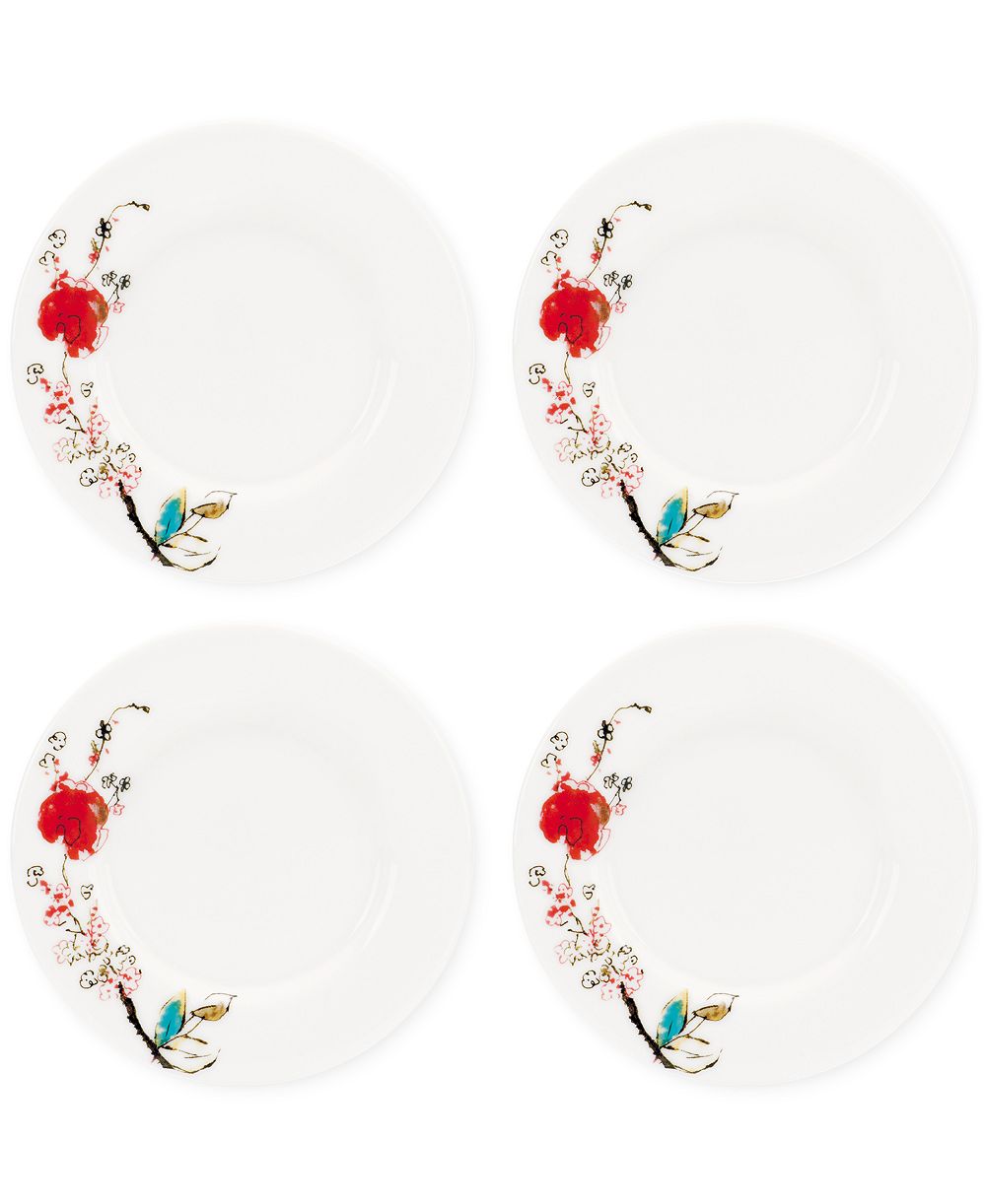Lenox Набор закусочных тарелок Chirp, 4 шт