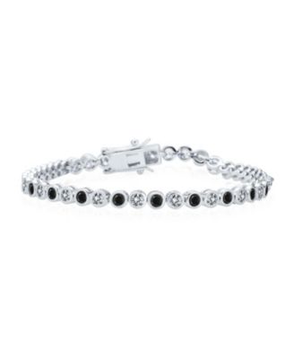 Bling Jewelry браслет с кубическим цирконием, 7 дюймов