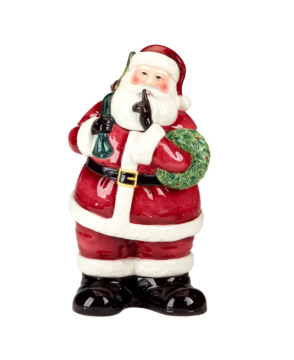 3D банка для печенья Certified International Santa's Secret