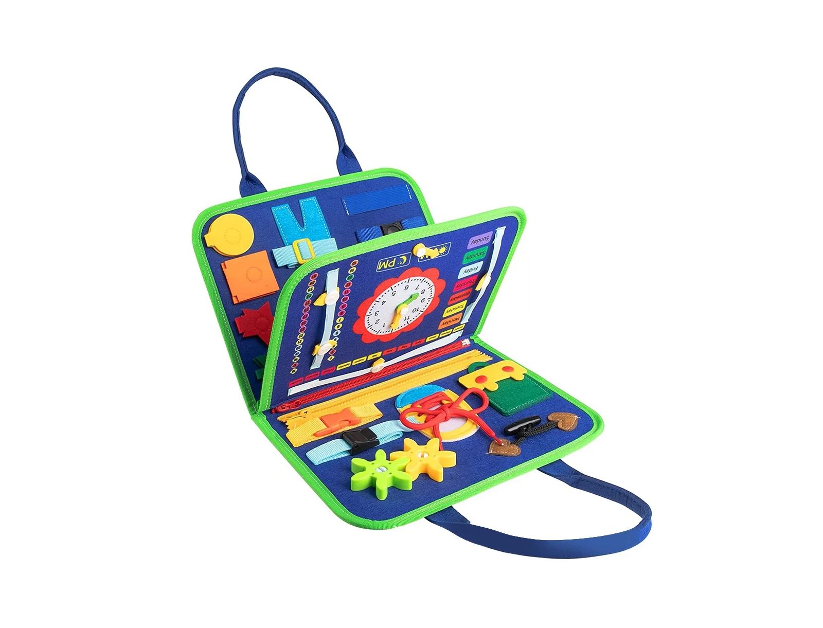 Cowin Montessori Sensory Dinosaur Interactive Book, Ages 1+