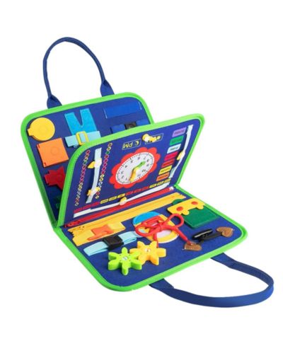 Cowin Busy Board книга-игрушка Монтессори для малышей